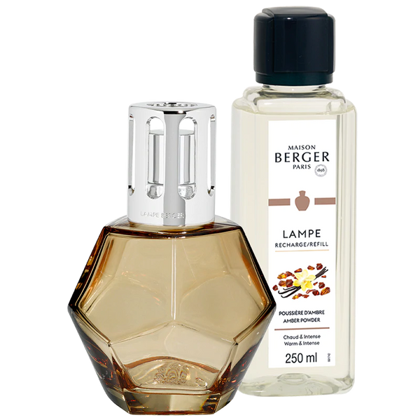 Geometry Honey Lamp Set + 250 ml (8.5 oz) Amber Powder