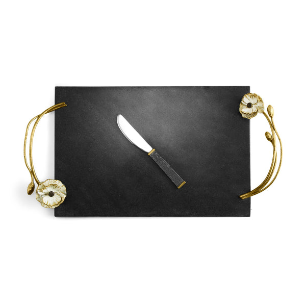 Anemone Cheese Board w/Knife