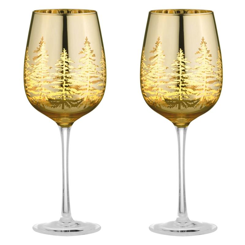 Alpine Gold Wine Glass