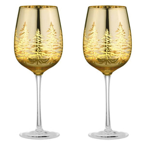 Alpine Gold Wine Glass