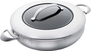 Scanpan CTX Chef Pan with Glass Lid
