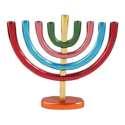 9 Branches Rainbow Menorah