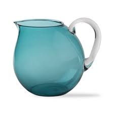 Teal Patio Pitcher