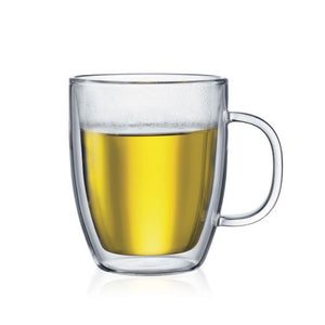 BISTRO 2 pcs jumbo mug, double wall, 0.45 l, 15 oz