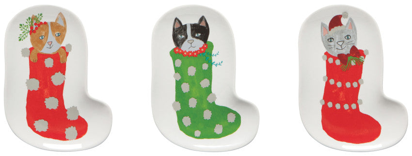 Meowy Christmas Dish Set/3