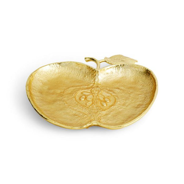Gold Apple Plate