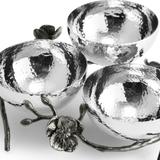 Black Orchid Triple Nut Dish