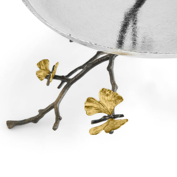 Butterfly Ginkgo 2 Tier Étagère