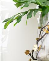 Butterfly Ginkgo Centerpiece Vase