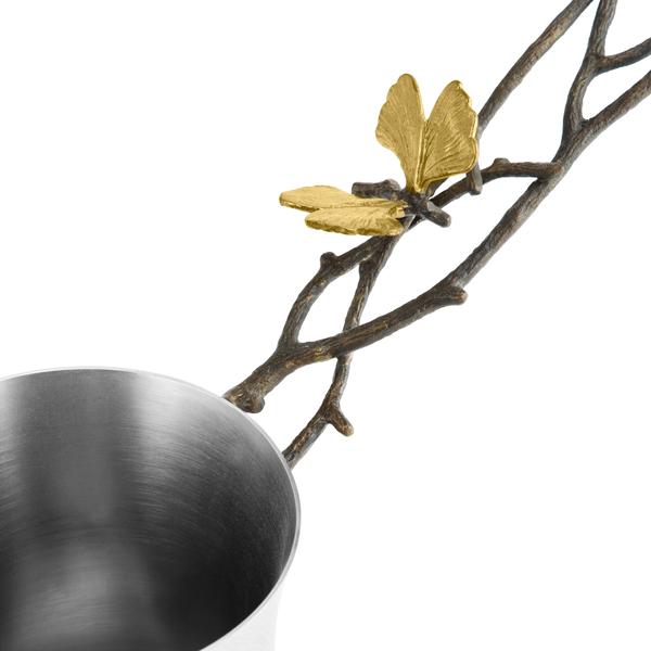 Butterfly Ginkgo Large Coffee Pot w/Spoon