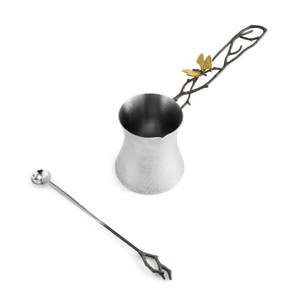 Butterfly Ginkgo Large Coffee Pot w/Spoon