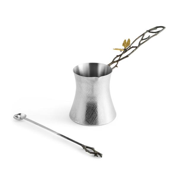 Butterfly Ginkgo Large Coffee Pot w/Spoon