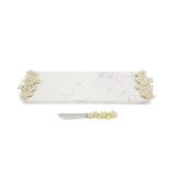 Cherry Blossom Small Cheese Board w/Knife