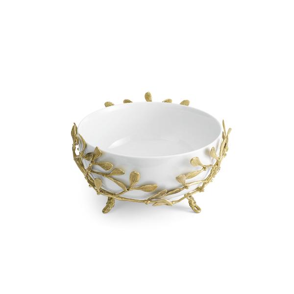 Mistletoe Porcelain Serving Bowl