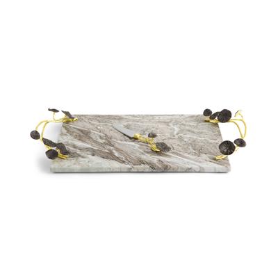 Monet's Garden Large Cheeseboard w/Knife