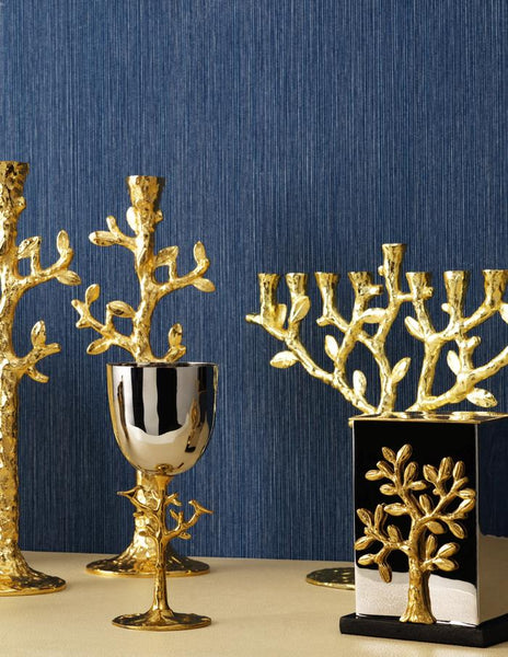 Gold Tree Of Life Menorah