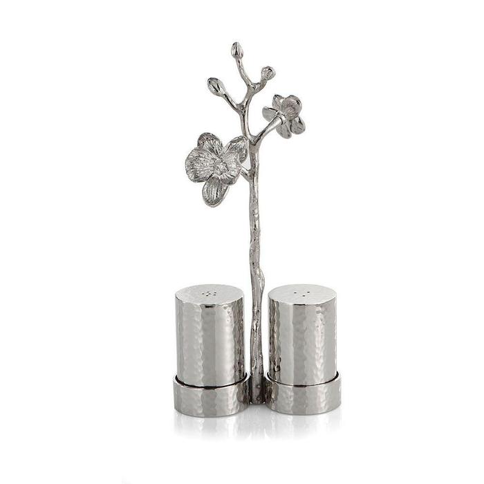 White Orchid Salt & Pepper Set