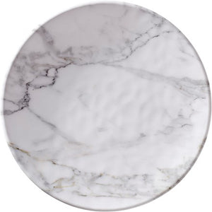 White Marble Melamine Side Plate