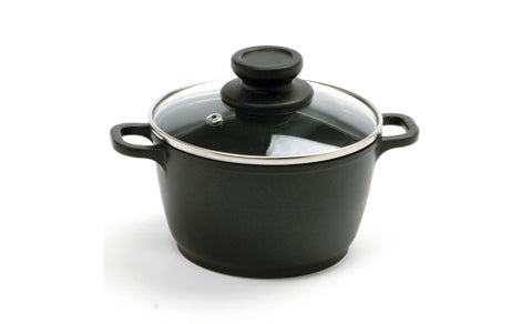 Nonstick 1 qt Mini Pot with Glass Lid