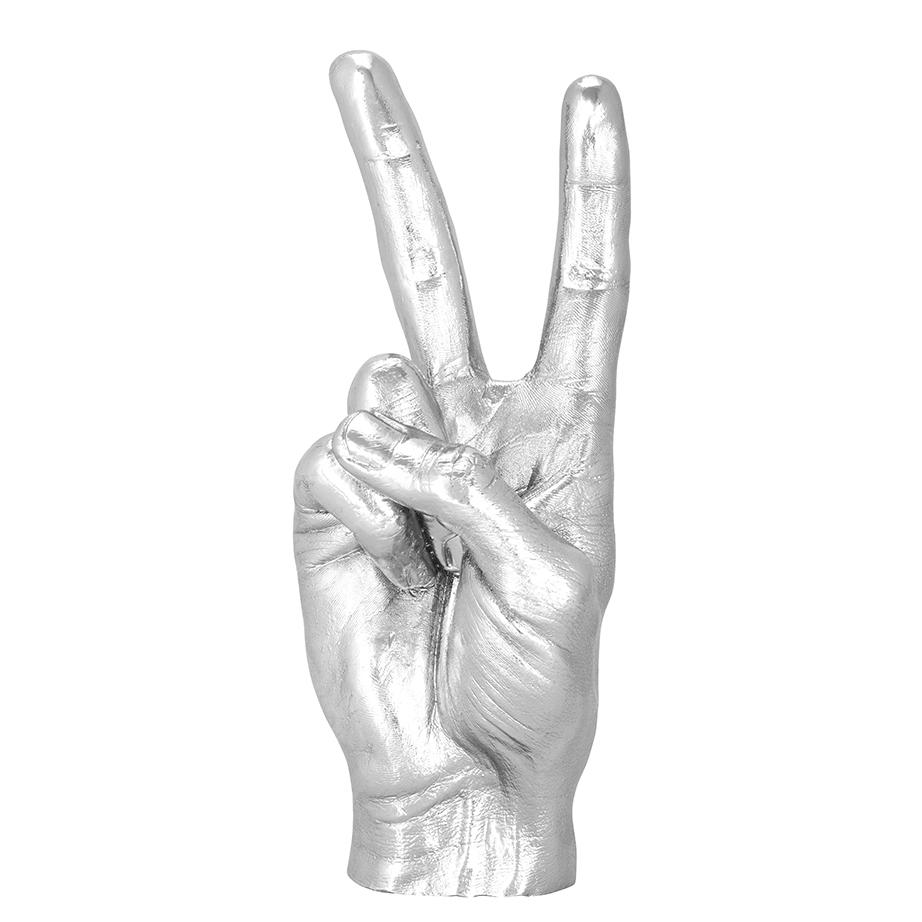 Kikkerland Peace Sign Sculpture