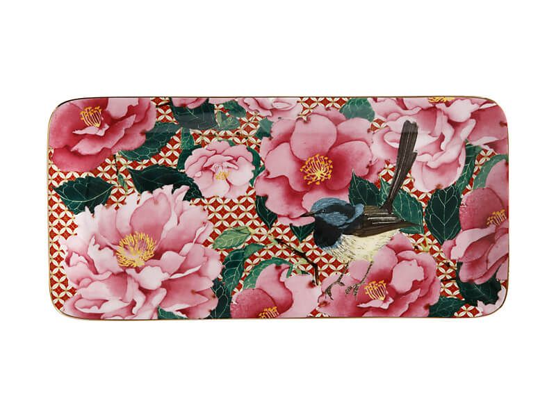 Floral Bloom Platter 25x12cm