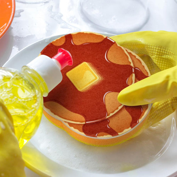 Breakfast Scrub Sponges S/3